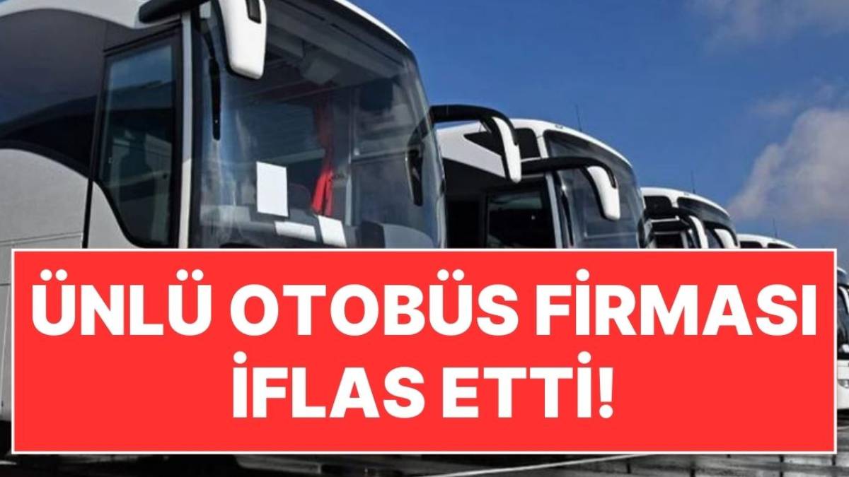 En meşhur firmalardan birisiydi: 88 yıl önce kurulan Türk otobüs devi resmen iflas etti!