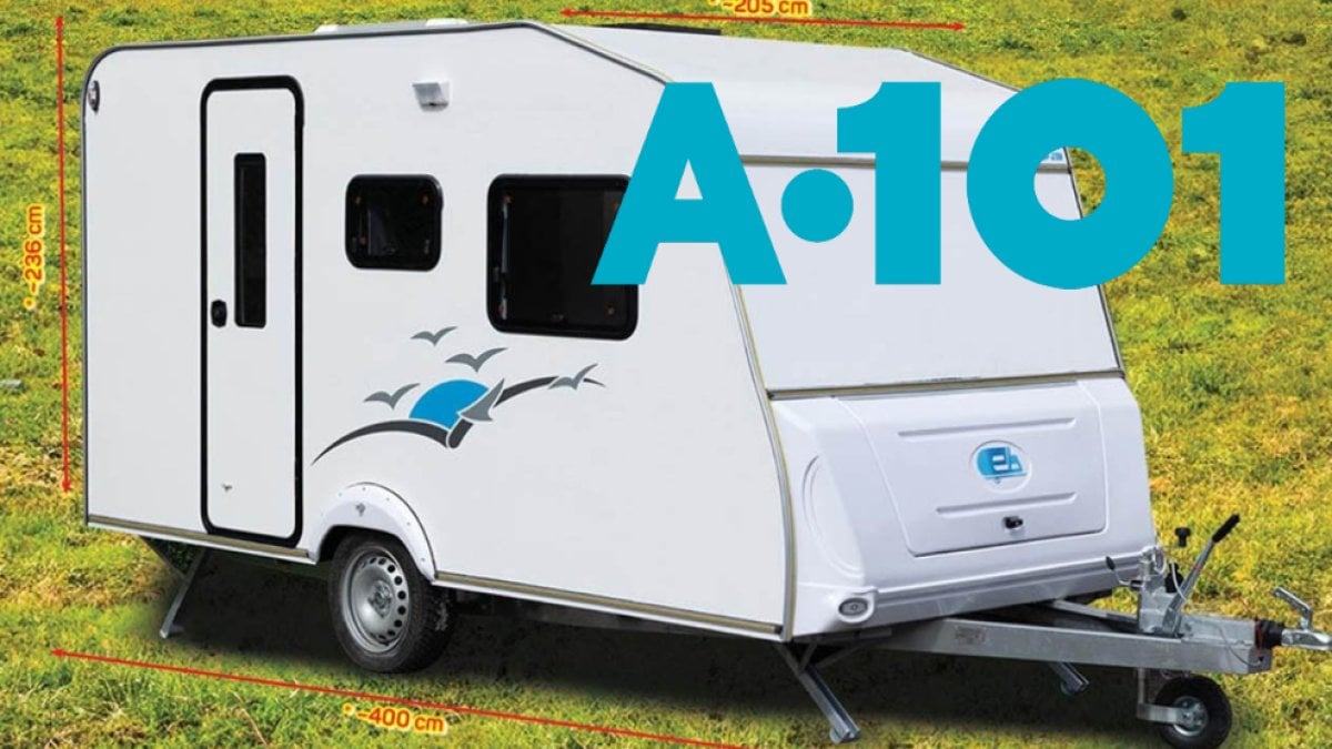 A101 yaz sezonuna hızlı giriş yaptı! Tekne bile satmıştı: Bu kez karavan satıyor: İşte A101’de satılan karavanın fiyatı