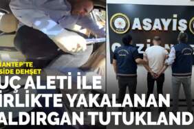 Gaziantep’te taksi şoförünü yaralayan zanlı tutuklandı