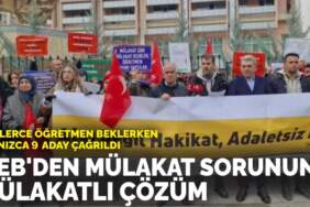 Yüzlerce öğretmen beklerken yalnızca 9 aday çağrıldı: MEB’den mülakat sorununa mülakatlı çözüm