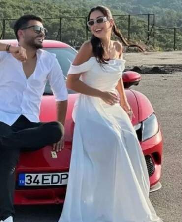 Dilan ve Engin Polat çifti trafik kazası geçirdi