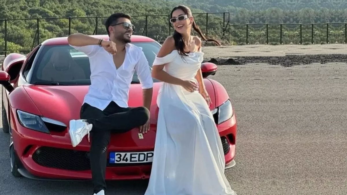 Dilan ve Engin Polat çifti trafik kazası geçirdi