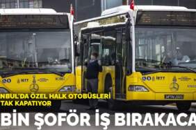 İstanbul’da özel halk otobüsleri kontak kapatıyor: 6 bin şoför iş bırakacak