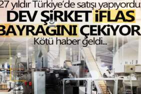 Mahkeme kararını verdi: Türkiye’nin dev şirketi iflas bayrağını çekti! Yüzlerce çalışan işsiz kalacak