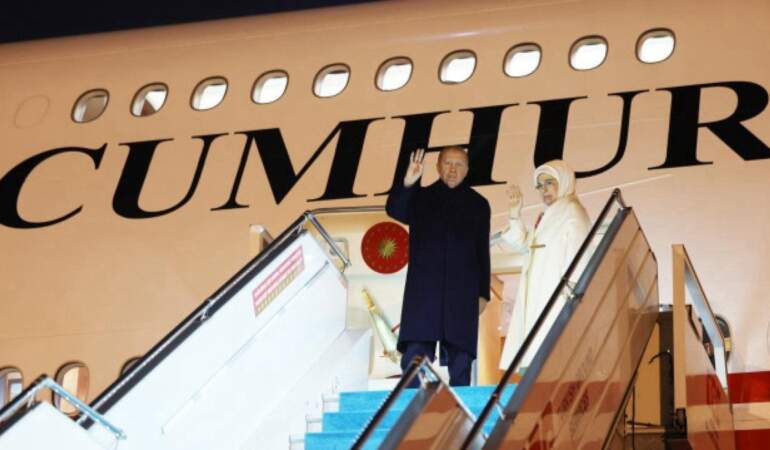 Erdoğan Macaristan’dan yurda döndü