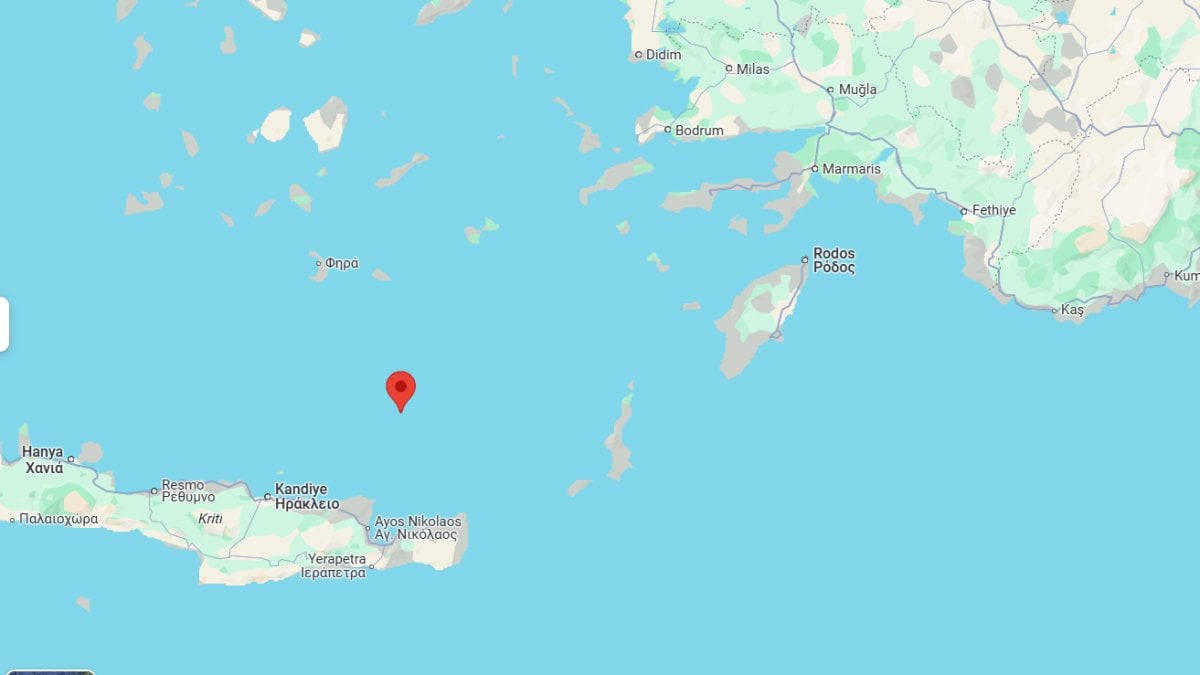 Ege Denizi’nde 6,1 büyüklüğünde deprem