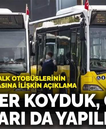 İETT’den, özel halk otobüslerinin kontak kapatmasına ilişkin açıklama: Ek sefer koyduk, ödeme planları da yapıldı
