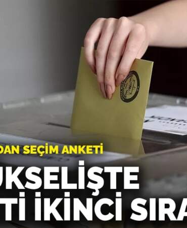 ORC Araştırma’dan seçim anketi: CHP yükselişte, AK Parti ikinci sırada