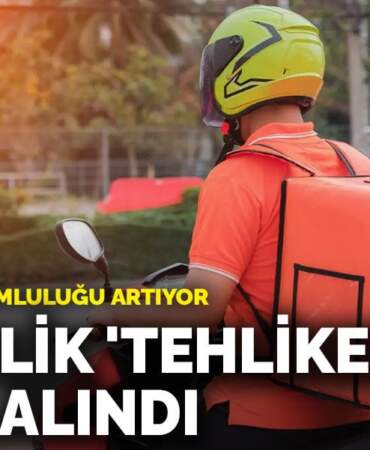 Kuryelik “tehlikeli” sınıfa alındı