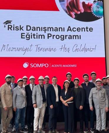 Sompo Sigorta Risk Danışmanı Acente Programı ilk mezunlarını verdi