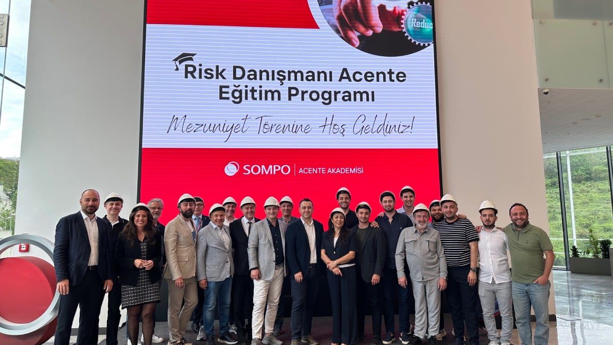Sompo Sigorta Risk Danışmanı Acente Programı ilk mezunlarını verdi