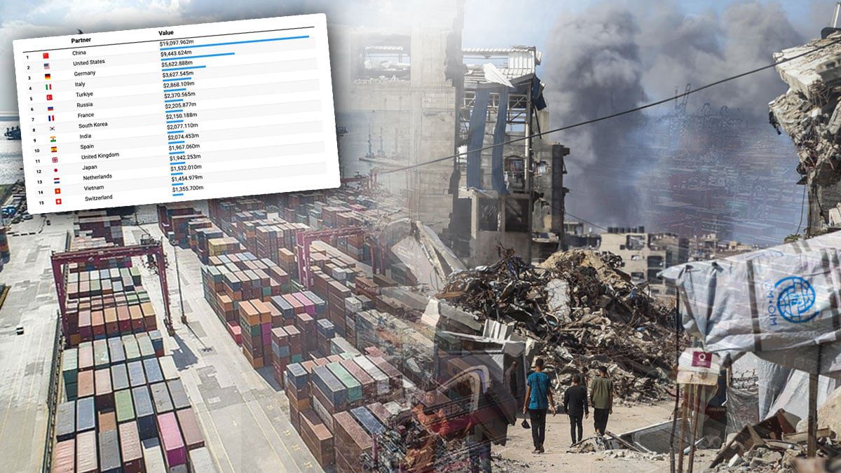 Katliamlar sürerken ticaret rekoru: Türkiye, İsrail’e en çok mal satan 5. ülke oldu