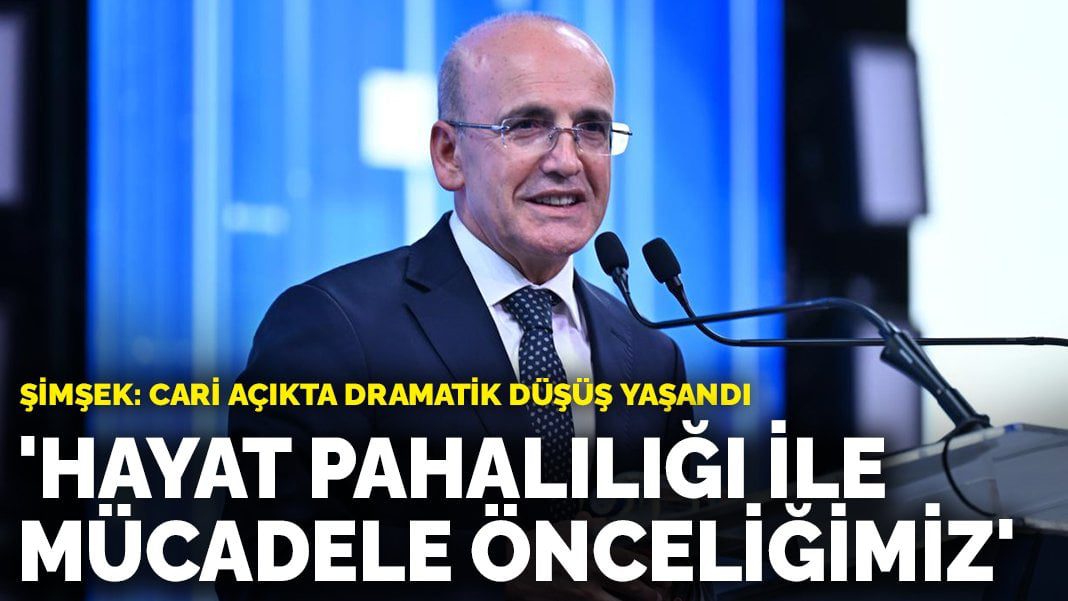 Şimşek: Hayat pahalılığı ile mücadele önceliğimiz