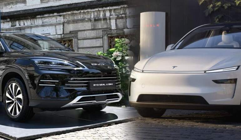 Tesla geriliyor, BYD yükseliyor
