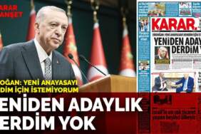Erdoğan: Yeni anayasayı kendim için istemiyorum, yeniden adaylık gibi bir derdim yok