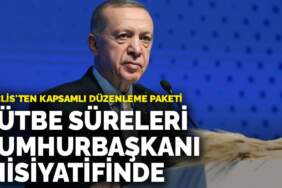 Meclis’ten kapsamlı düzenleme paketi: Rütbe süreleri Cumhurbaşkanı inisiyatifinde