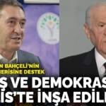 DEM Parti’den Bahçeli’nin komisyon önerisine destek: Barış ve demokrasi Meclis’te inşa edilmeli