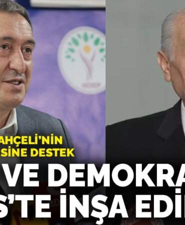 DEM Parti’den Bahçeli’nin komisyon önerisine destek: Barış ve demokrasi Meclis’te inşa edilmeli
