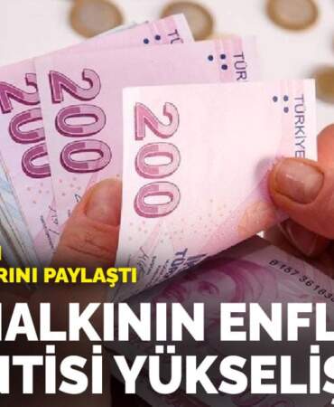 Merkez Bankası anket sonuçlarını paylaştı: Hane halkının enflasyon beklentisi yükselişte