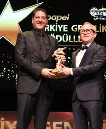 Papel’e Türkiye Gençlik Ödülleri’nde ‘Gençlik Prestij Ödülü’