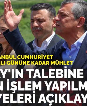 Özgür Özel: Sayıştay’ın işlem yapın deyip yapılmayan belediyeleri teker teker açıklayacağım