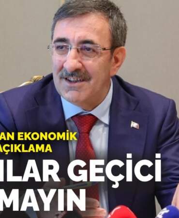 Cevdet Yılmaz’dan ekonomik duruma ilişkin açıklama: Sıkıntılar geçici, abartmayın