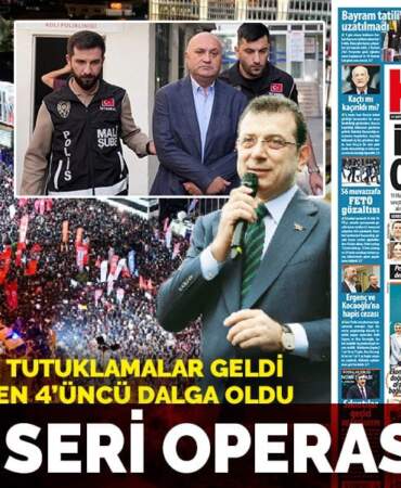 İBB’ye seri operasyon
