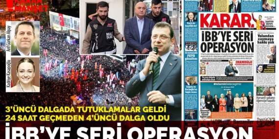 İBB’ye seri operasyon