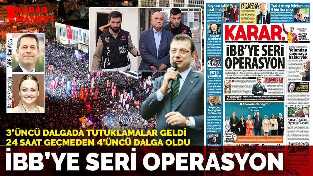 İBB’ye seri operasyon