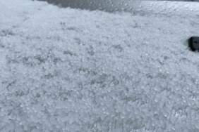 Meteoroloji uyarmıştı! Bir anda bastırdı 30 dakika devam etti: Tarım arazileri zarar gördü
