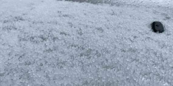Meteoroloji uyarmıştı! Bir anda bastırdı 30 dakika devam etti: Tarım arazileri zarar gördü