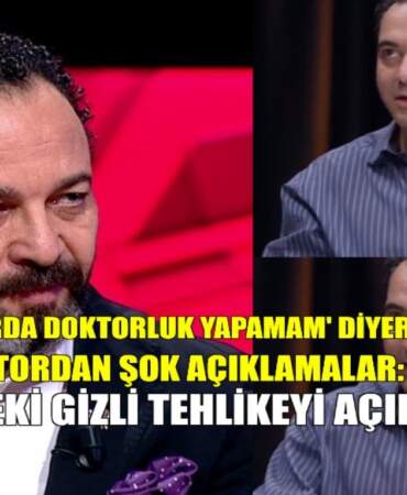 ‘Bu şartlarda doktorluk yapamam’ deyip istifa etmişti! Ünlü doktordan şok iddialar: Evinizdeki gizli tehlikeyi açıkladı