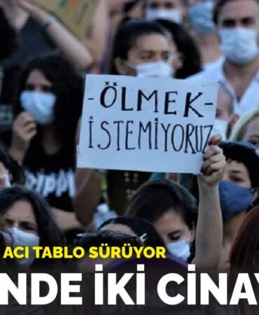 Kadına şiddette acı tablo sürüyor: Bir günde iki cinayet