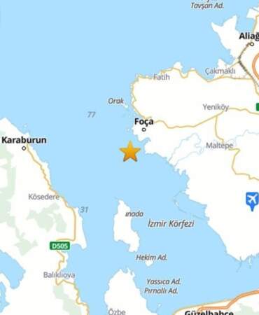 İzmir’de korkutan deprem