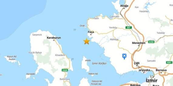 İzmir’de korkutan deprem
