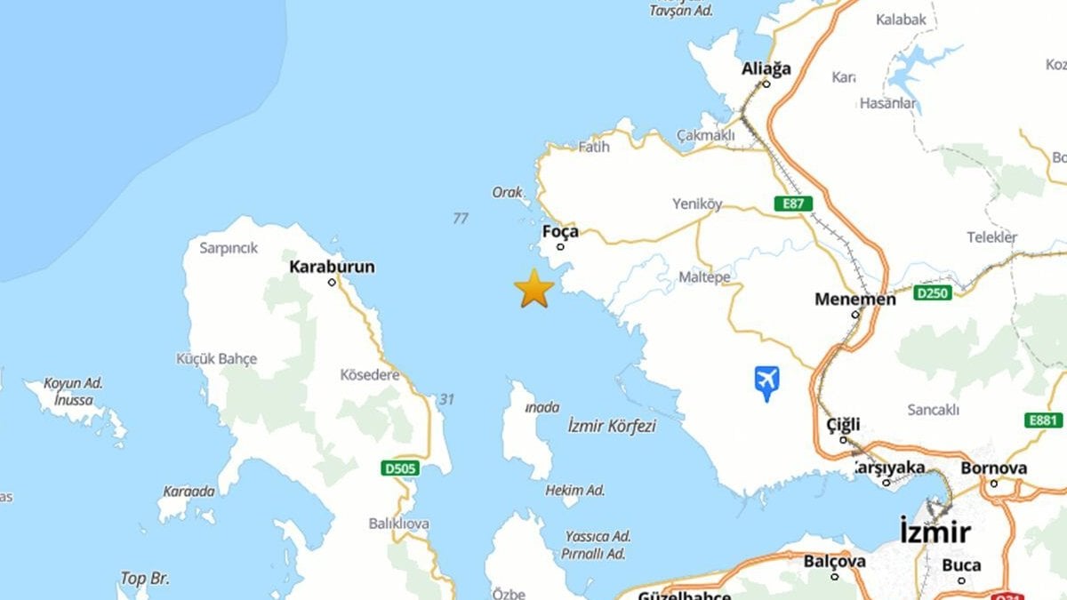 İzmir’de korkutan deprem