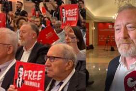 ‘Free İmamoğlu’ pankartı kaldırmamışlardı… Sezai Temelli nedenini açıkladı