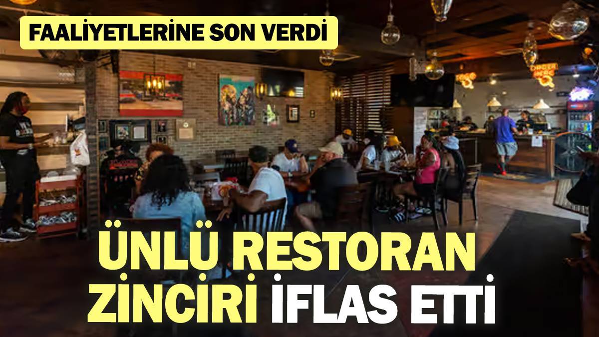 Dünyanın dört bir yanında şubesi bulunuyordu: Ünlü restoran zinciri iflas etti!
