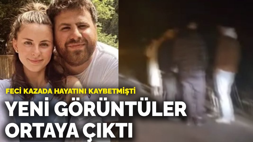 Oğuz Murat Aci’nin hayatını kaybettiği kazada yeni görüntüleri ortaya çıktı