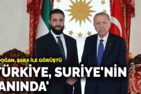 Erdoğan, Suriye lideri Şara ile görüştü: ‘Türkiye, Suriye’nin yanında’