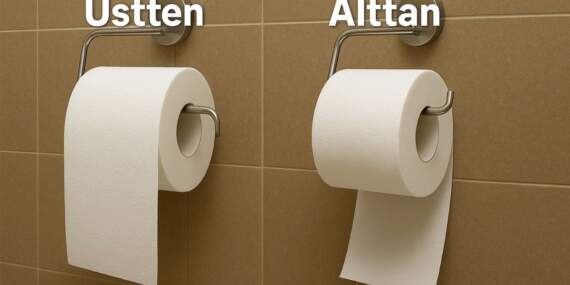 Tuvalet kağıdını nasıl astığınız karakterinizi ortaya çıkarıyor! Bilim insanları açıkladı