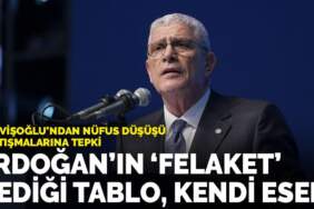Dervişoğlu’ndan Erdoğan’ın “nüfus düşüşü” açıklamasına tepki: Eğer bu bir felaketse, sebebi yılların yanlış yönetimidir
