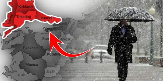 İstanbul, Edirne, Tekirdağ üzerinden Türkiye’ye giriş yapacak! Pazartesi gününden itibaren kabus başlıyor. Kış geri geliyor!