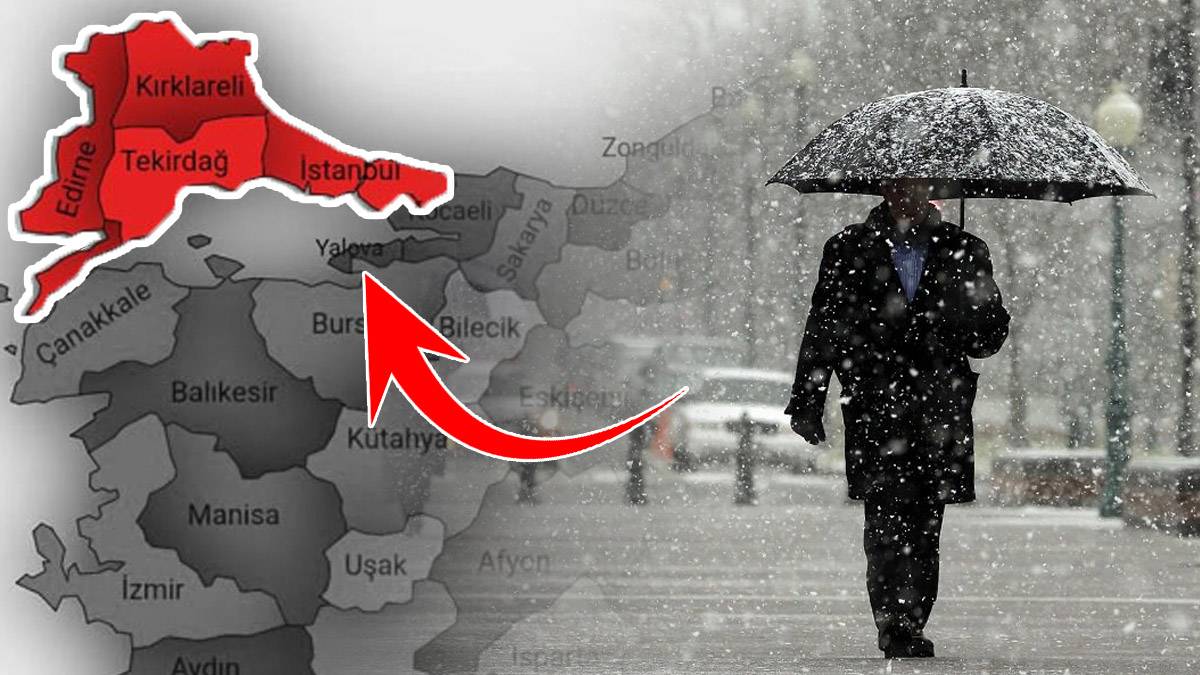 İstanbul, Edirne, Tekirdağ üzerinden Türkiye’ye giriş yapacak! Pazartesi gününden itibaren kabus başlıyor. Kış geri geliyor!