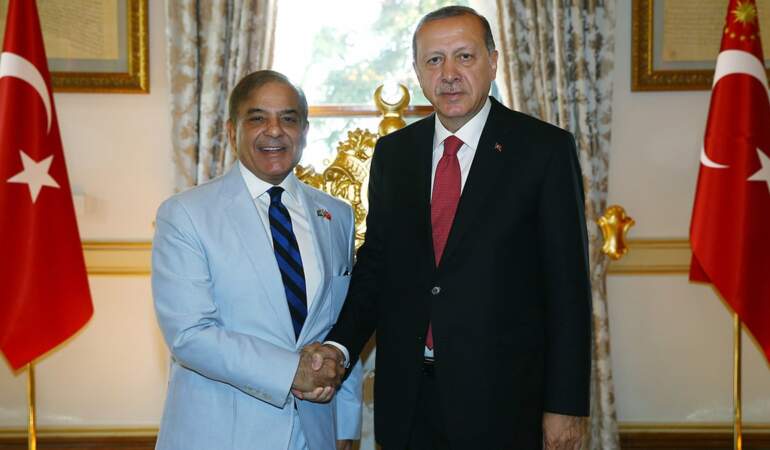 Erdoğan, bugün Dolmabahçe’de Pakistan Başbakanı Şerif’i kabul edecek