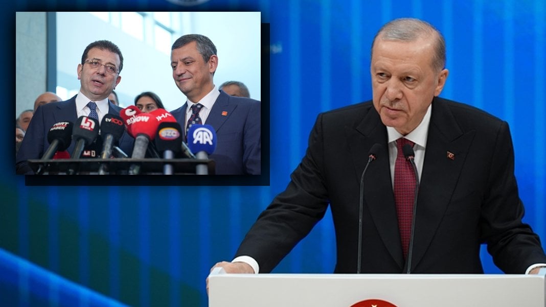 Erdoğan’dan Özel’e ‘İmamoğlu’ tepkisi: Suç örgütünün posta güvercini