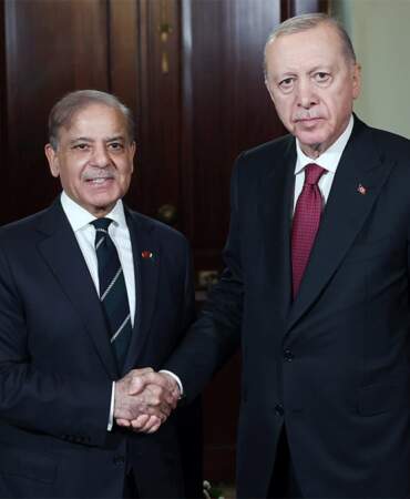 Erdoğan, Pakistan Başbakanı Şerif ile görüştü