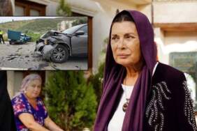 Usta oyuncu Şerif Sezer trafik kazası geçirdi: Aracı hurdaya döndü