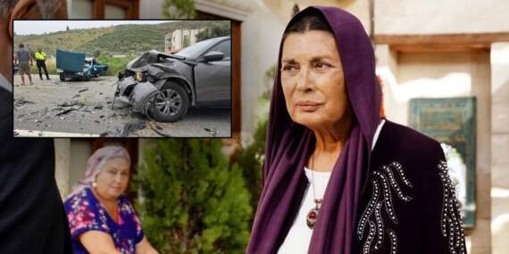 Usta oyuncu Şerif Sezer trafik kazası geçirdi: Aracı hurdaya döndü