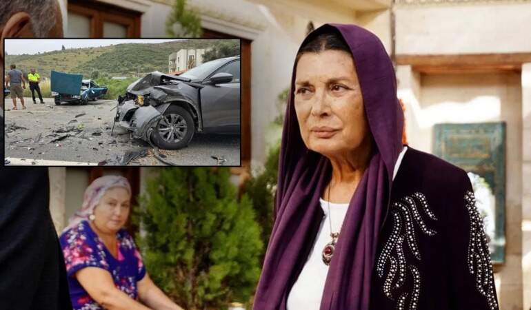 Usta oyuncu Şerif Sezer trafik kazası geçirdi: Aracı hurdaya döndü